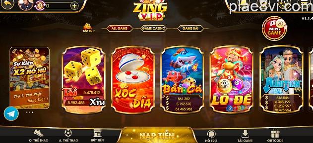 zingvip-club games