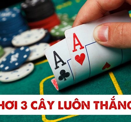 Cách chơi bài ba cây luôn thắng dành cho người mới