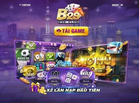 Nổ hũ B29 – Cổng game bom tấn slot đổi thưởng quốc tế