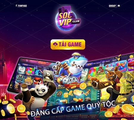 Socvip – Cổng game quốc tế Socvip.club – Cách tải game về điện thoại
