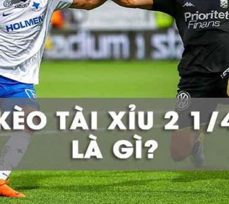 Tài xỉu 2 1/4 là gì? Hướng dẫn cách đọc kèo tài xỉu 2 1/4 đầy đủ