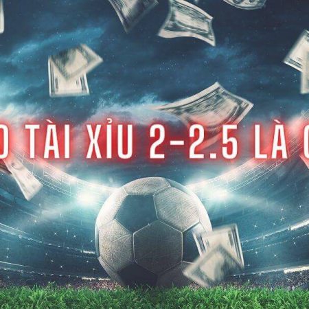 Tài xỉu 2 1/2 là gì? Hướng dẫn đọc kèo tài xỉu 2.5, tài xỉu 2 2.5