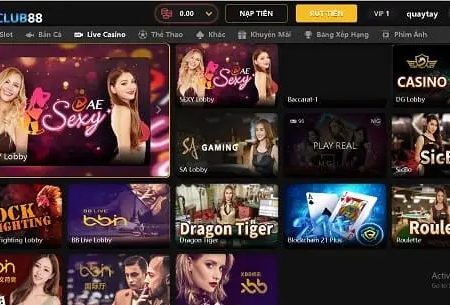 Sclub88 – nhà cái sở hữu hệ thống trò chơi cực khủng