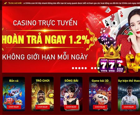 Đánh giá nhà cái 33win có thực sự uy tín như lời đồn?