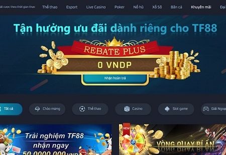 Nhà cái TF88 với chương trình khuyến mãi siêu hời